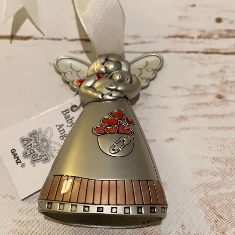 NIB Ganz Ornament Baby Girl Angel - Picture 3 of 8